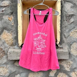 Namaste Bitches Women Tank Top, Yoga Tank Top